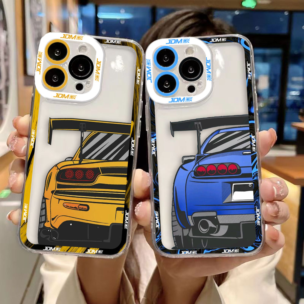 Phone Cases Tokyo - Custodia Trasparente per Telefono con Design