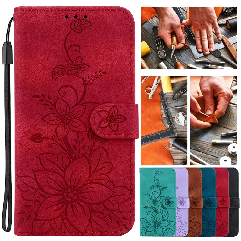 Phone Cases Nyc - Portafoglio borse Flip Cover Flower Case