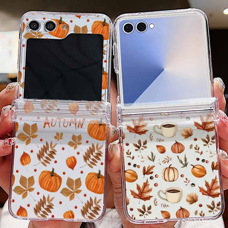 Phone Cases Z Flip 6 - Custodia per telefono modello foglia d'acero