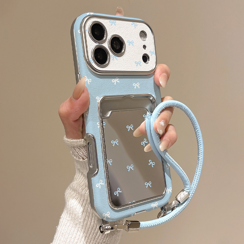 Phone Cases With Wallet - Custodia per telefono con specchio e