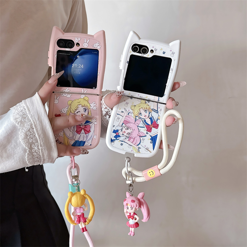 Phone Cases Z Flip 6 - Custodia per telefono con simpatico cartone