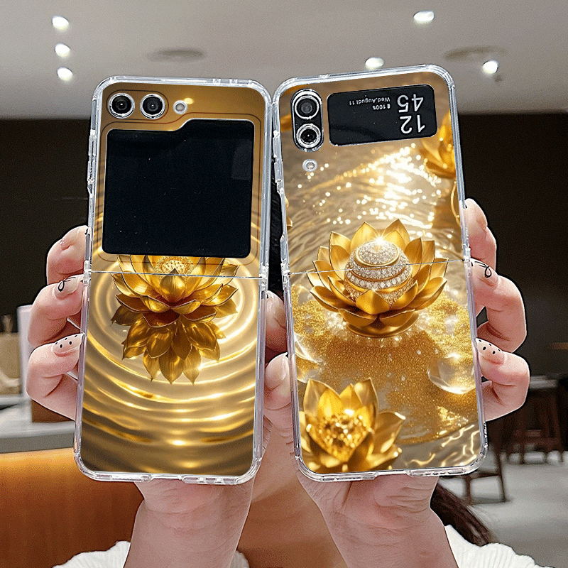 Phone Cases Z Flip 6 - Custodia per telefono con motivo floreale