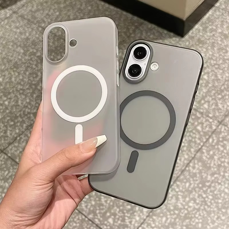 Phone Cases Quality - Custodia Trasparente Opaca per MagSafe per