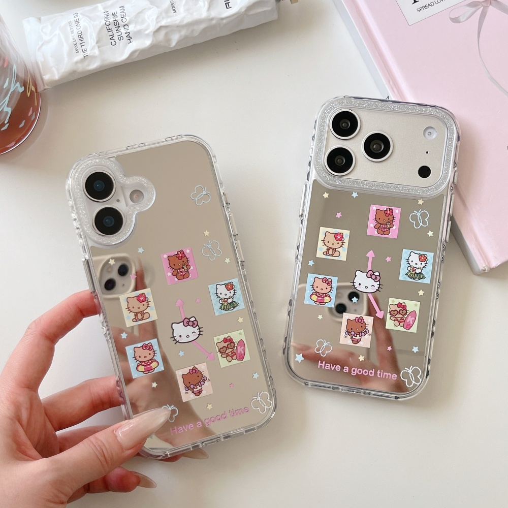 Phone Cases Hello Kitty - Custodia Protettiva Anti-caduta per iPhone 15