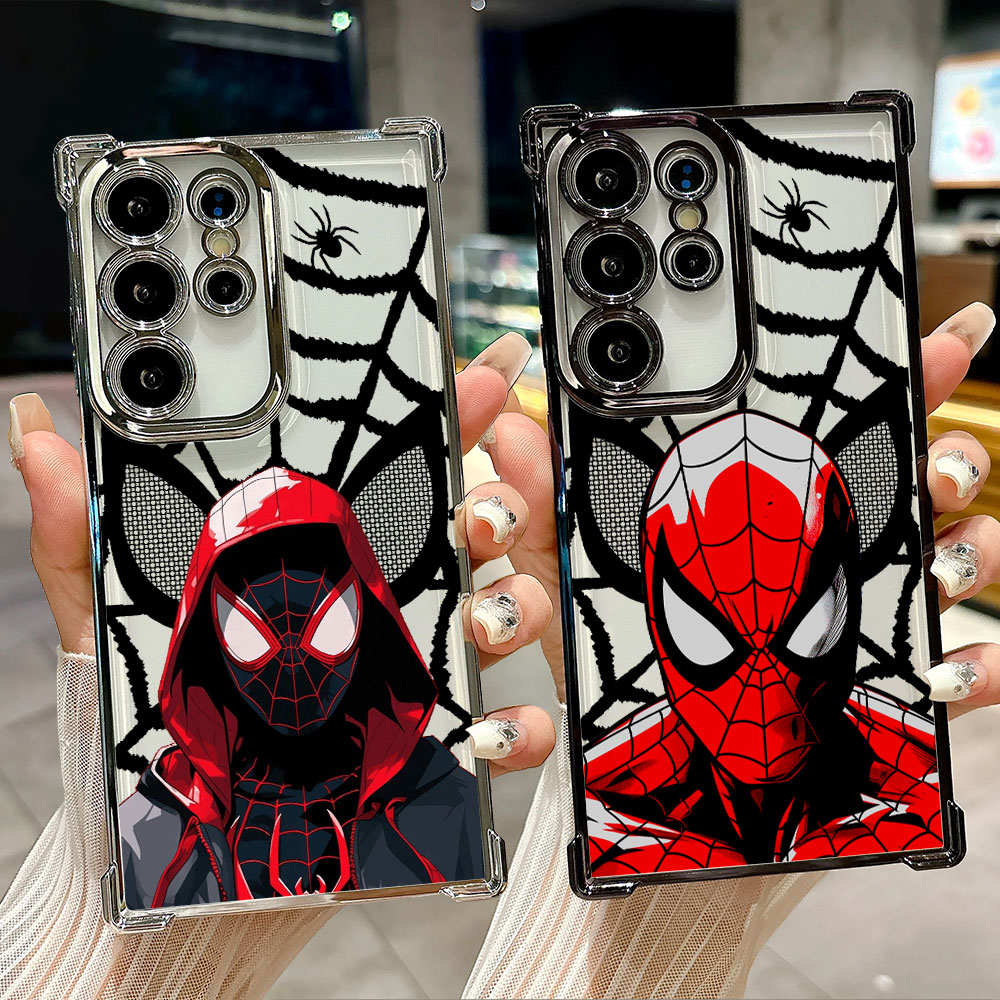 Phone Cases Samsung S24 - Custodia Spiderman Miles Morales Heroes per