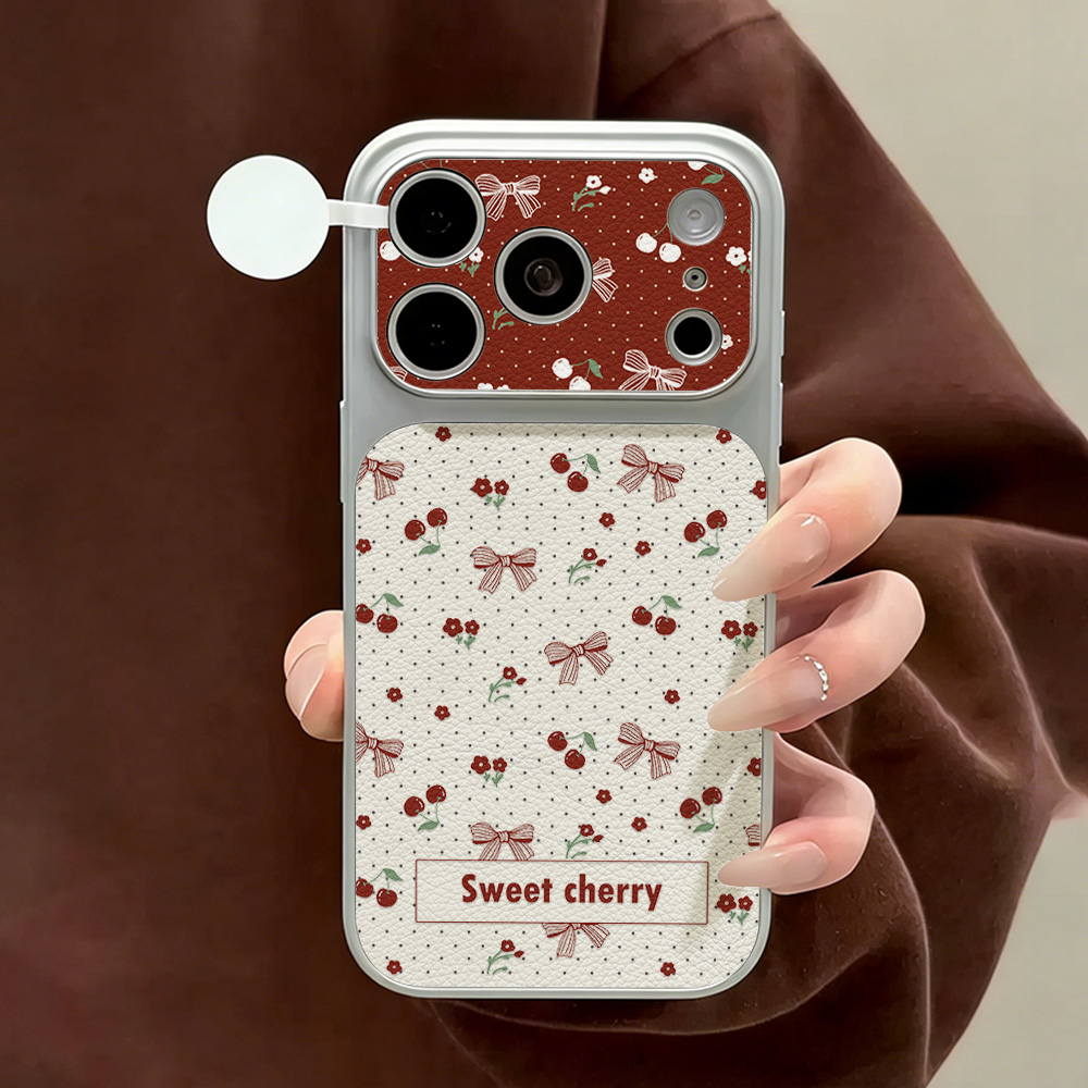 Phone Cases With Camera Cover - Custodia per telefono in pelle con