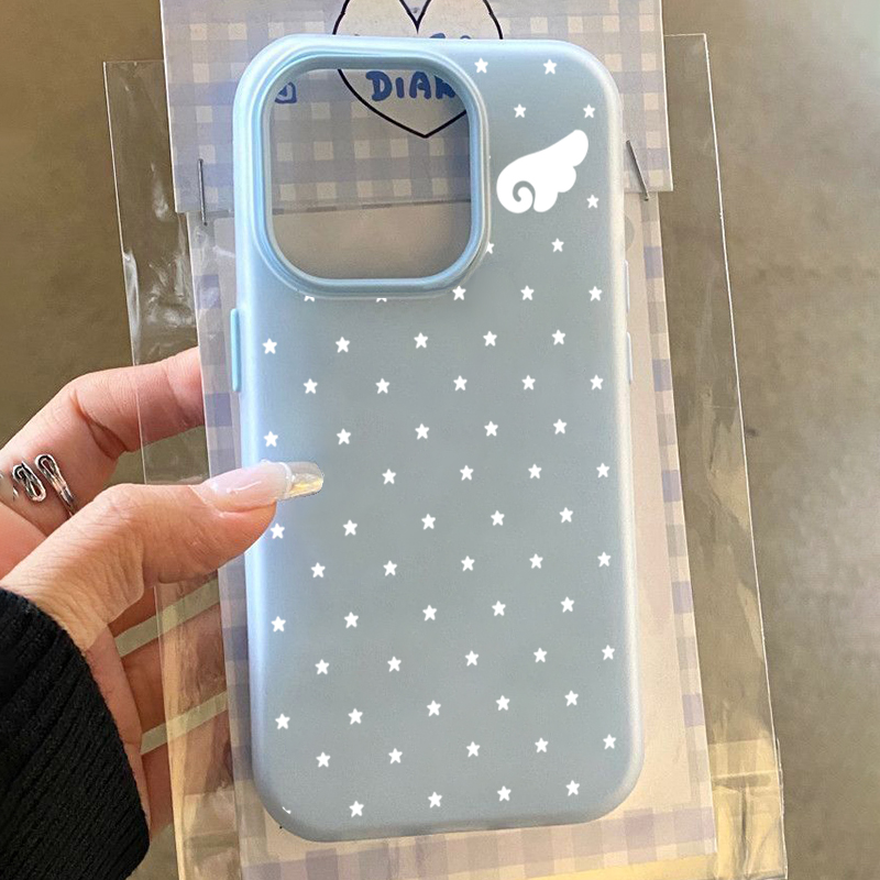 Phone Cases Aesthetic - Custodia per telefono 2-in-1 con ali