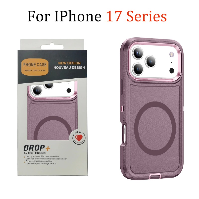 Rugged Armor Case - Custodia per telefono antiurto con scatola