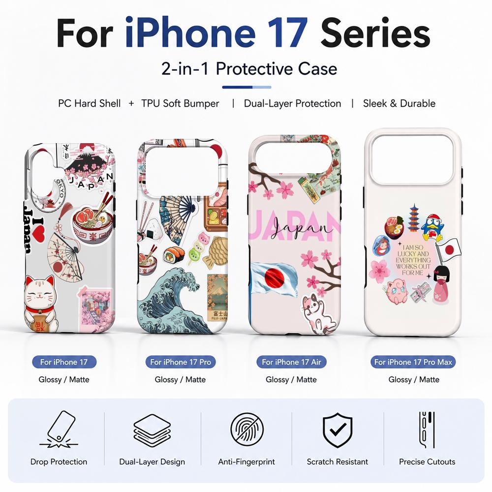 Phone Cases Tokyo - Custodia per telefono in materiale filmato