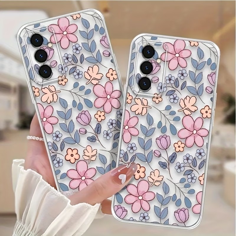 Phone Cases Samsung S24 - Cover Antiscivolo Trasparente per Samsung Galaxy