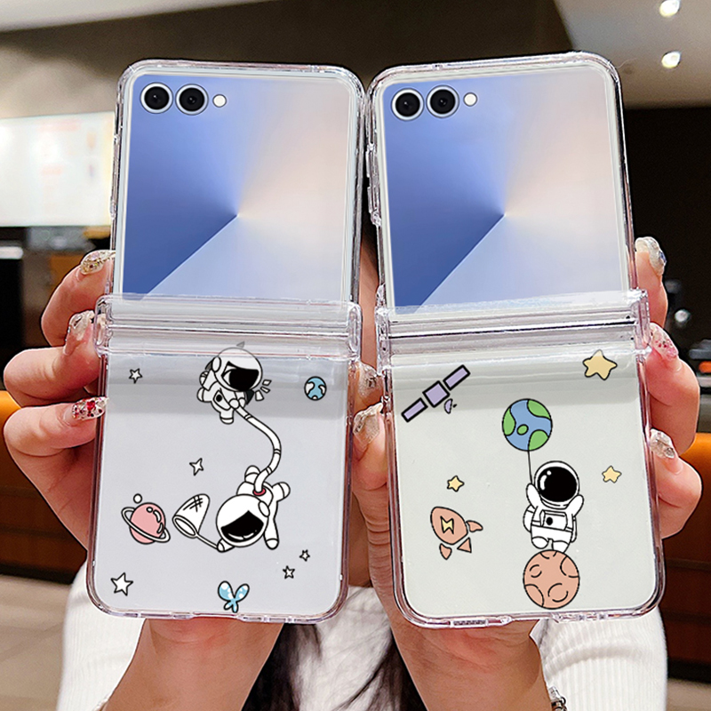 Phone Cases Z Flip 6 - Custodia per telefono pieghevole modello astronauti