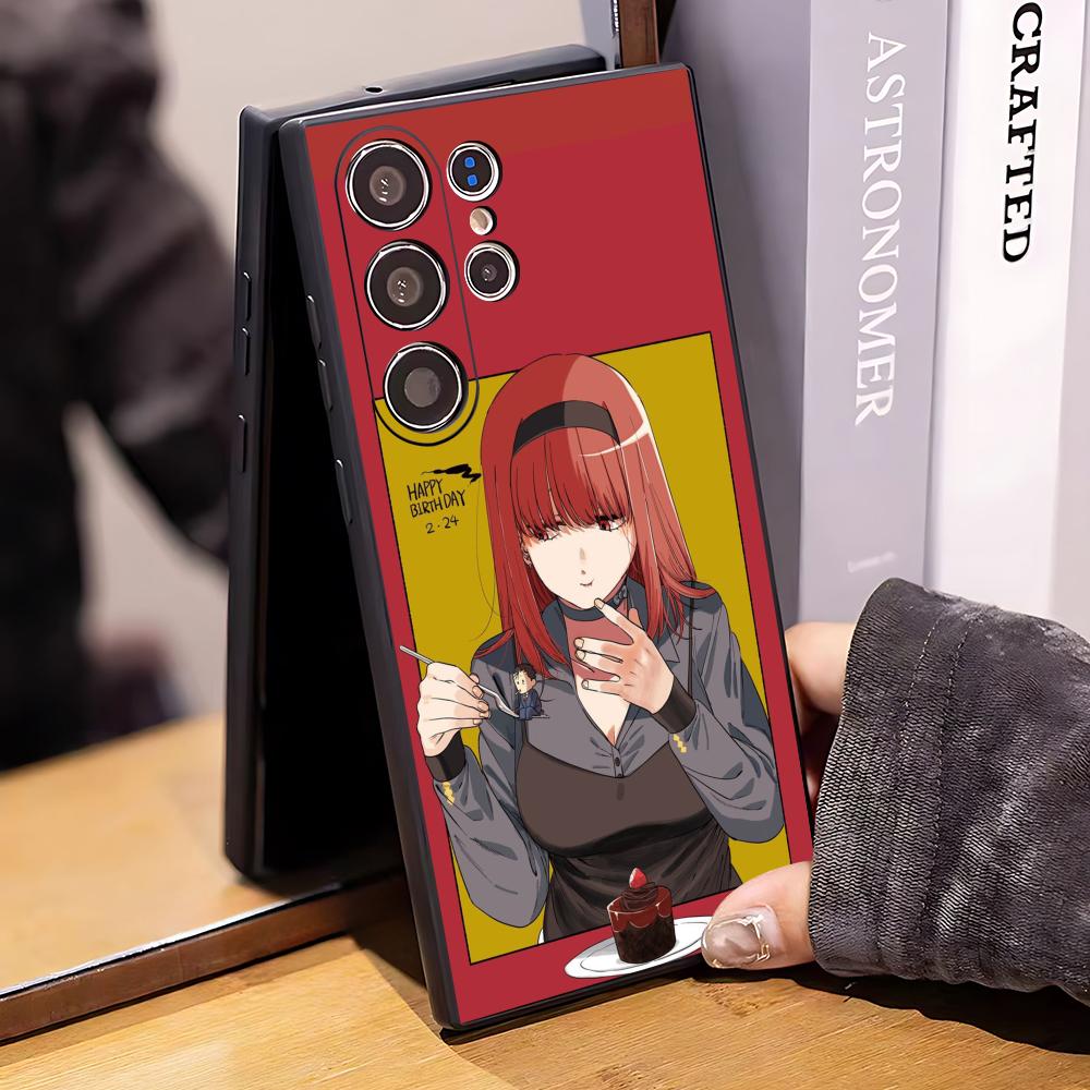 Phone Cases Anime - Custodia Morbida Nera Yamada Hot Anime