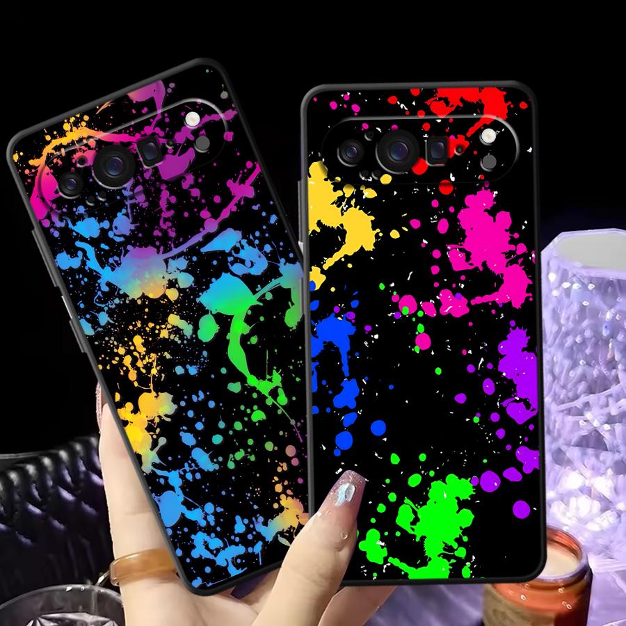 Google Pixel 9 Pro - Cover per Telefono con Effetto Schizzi