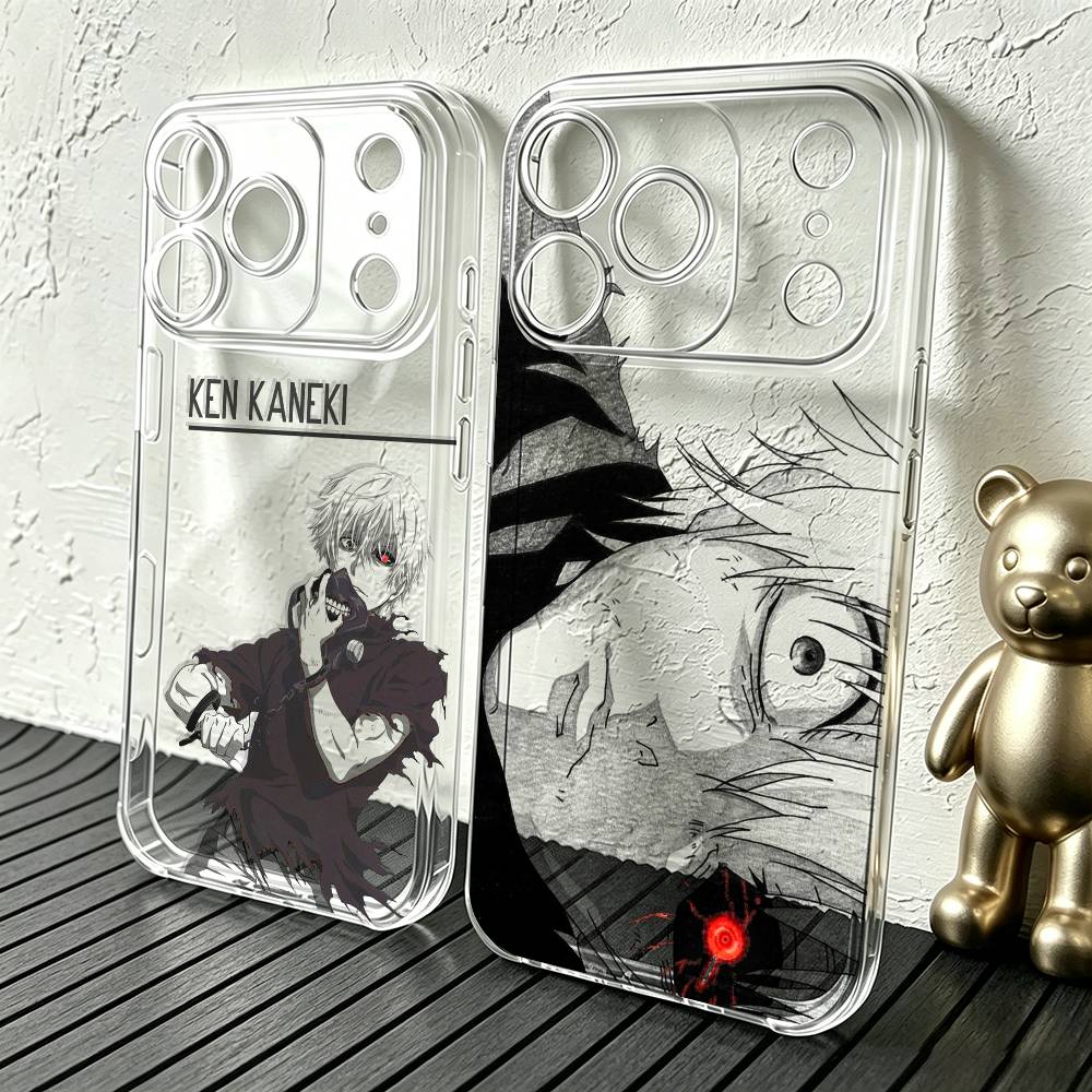 Phone Cases Tokyo - Cover Trasparente Tokyo Ghoul Ken Kaneki