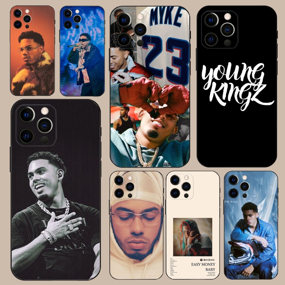 Phone Cases Nyc - Custodia per telefono Myke Towers Rapper