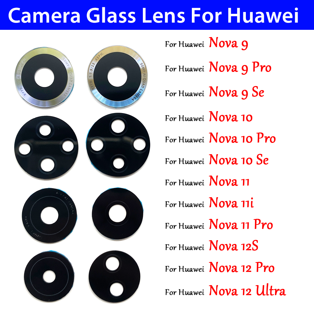 Huawei Nova 12 - 10 Pezzi Lente in Vetro per