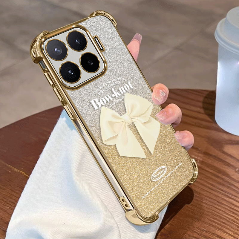 Glitter Shockproof Case - Cover protettiva con placcatura glitterata per