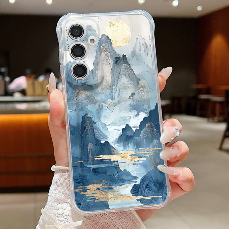 Phone Cases With Wallet - Custodia per telefono con motivo paesaggio