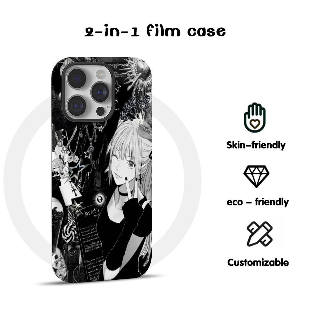 Phone Cases Anime - Custodia per telefono Misa Y2K Death