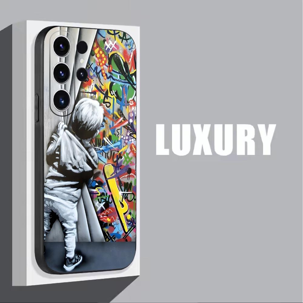 Custodia per telefono Banksy G - Phone Cases Samsung S24 recensione e prezzo