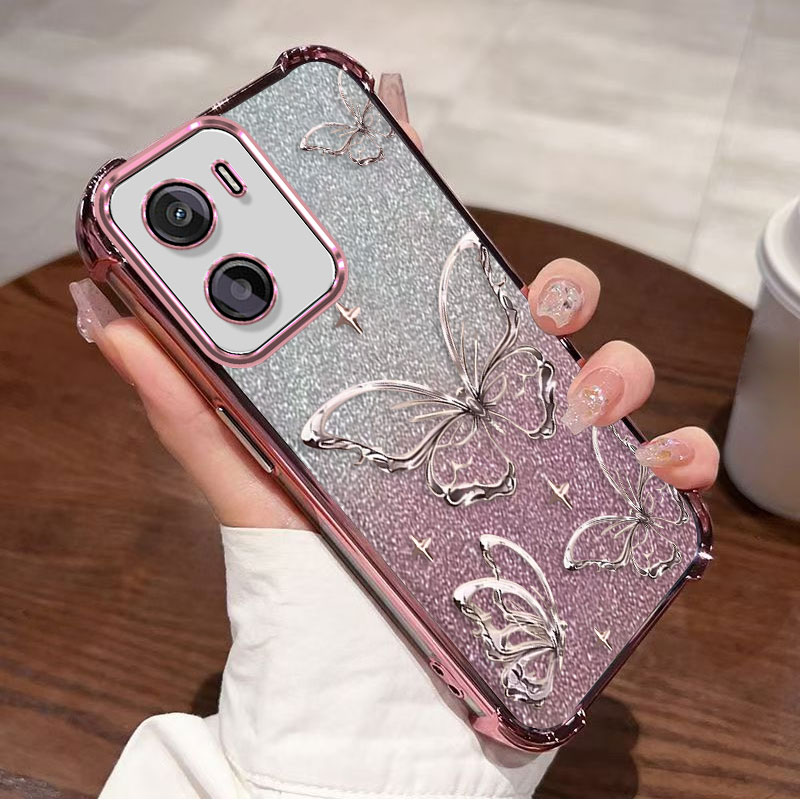 Cover protettiva con placcatur - Glitter Shockproof Case recensione e prezzo