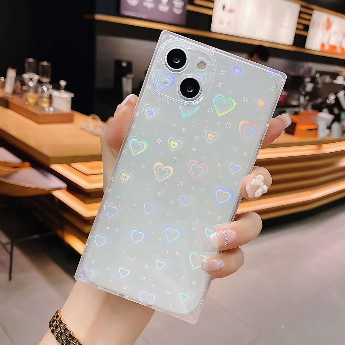 Custodia per telefono a forma  - Glitter Shockproof Case recensione e prezzo