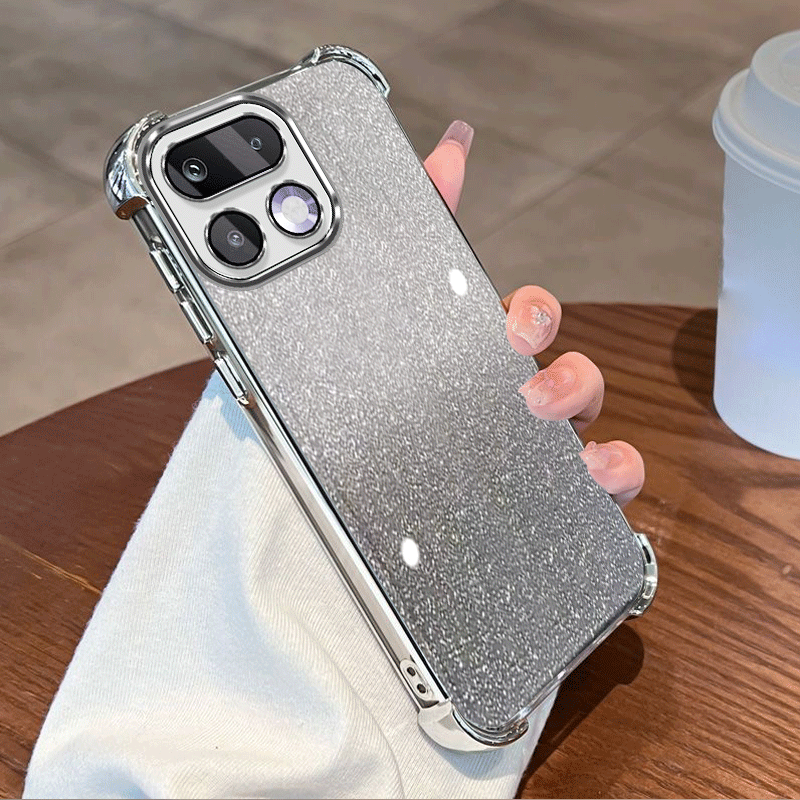 Cover protettiva trasparente c - Glitter Shockproof Case recensione e prezzo